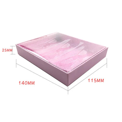 2021 Three Lash Book Black Wholesale 3 Lash Teir Book Empty Soft 3 Lash Tray Book Case