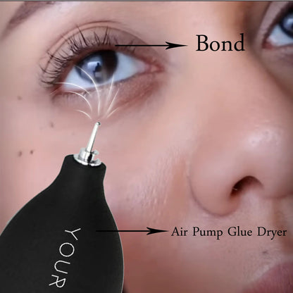 NINGLASH DIY Eyelash Extension Tools Eyelash Glue Air Pump Blower Dryer