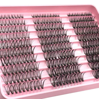 High Quality Hot Melt Glue for Edge Banding 30P 40P 50P Cluster Eyelash Three Rows of Eyelashes