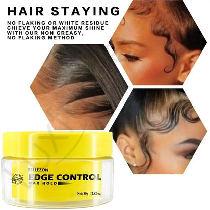 Edge control brush comb