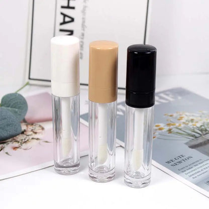 Make Your Logo Lip Gloss Wholesale Lip Gloss Custom Logo Lipgloss Tube Black Packaging