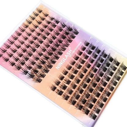 Korean PBT Eyelash Kit with Bond Remover - Soft & Comfortable for DIY/Professional Use