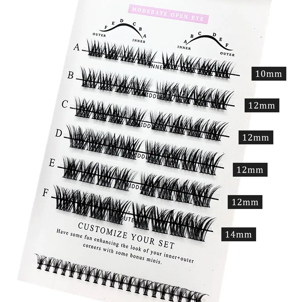 DIY Lash Extension Kit Private Label c d Curl Lash Training Kit Semi Permanent Lash Extensions Kit