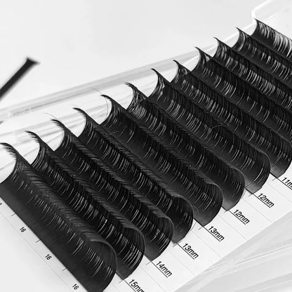 Super Soft 0.03 0.05 C CC D DD Matte Dark Professional Eyelashes Extension Classic Volume Lash Extensions