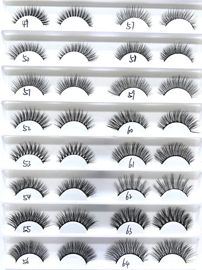 25 Mm Faux False 3D Mink Magnetic Eyelash