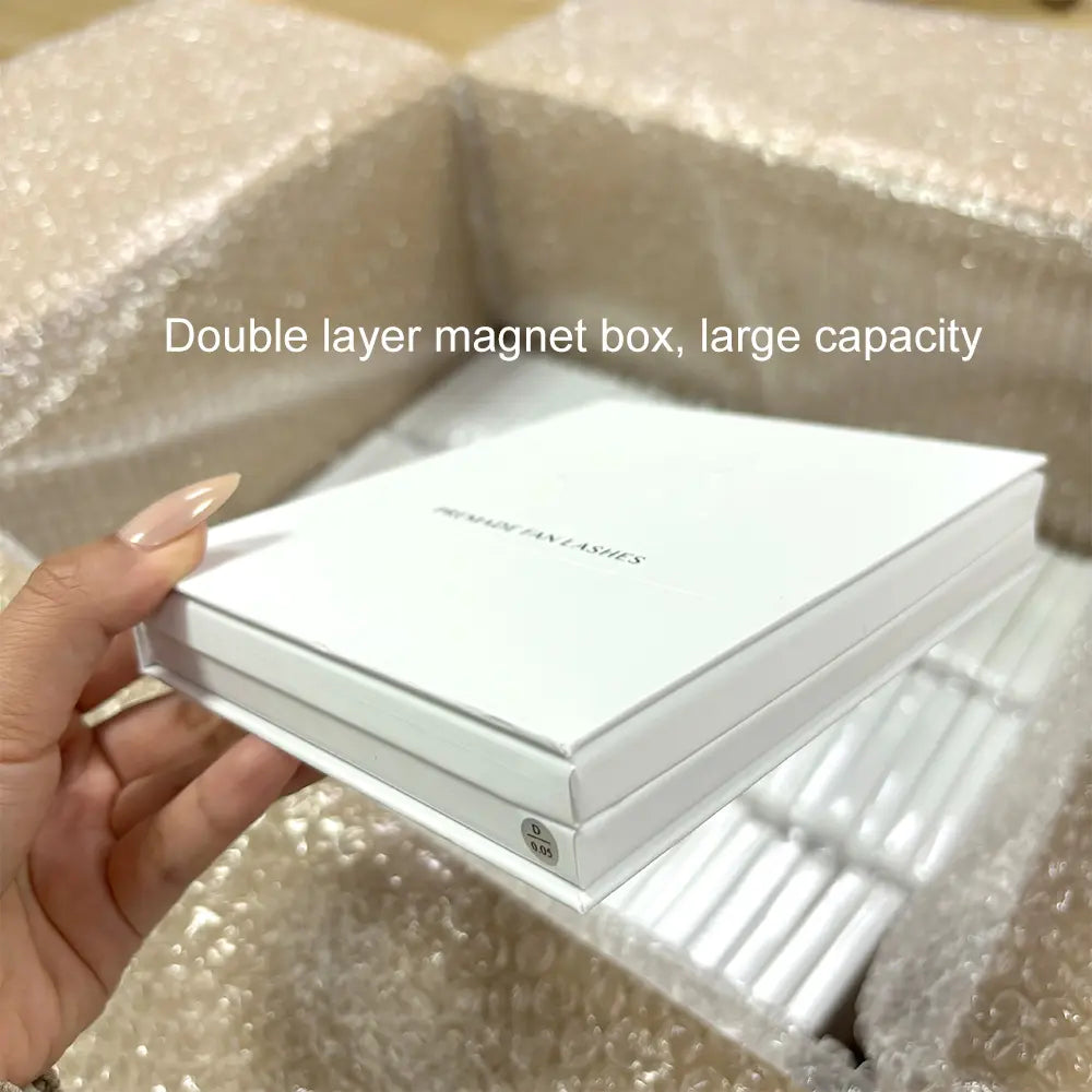 High Quality Handmade 400 Fans Pointy Base 0.05mm Premade Fans Lash Extensions Mega Volume 10D Eyelash Extensions