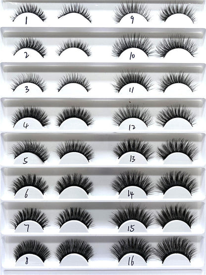 2023 Make Your Eye Lashes Logo Strong 5D Strip Magnetic Clip Lash Kit Vegan Pestanas Postizas Magnetic