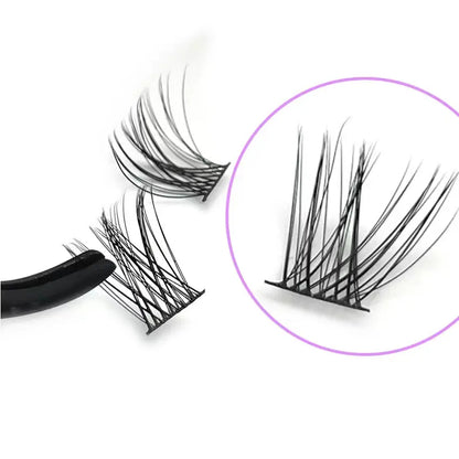 High Quality Hot Melt Glue for Edge Banding 30P 40P 50P Cluster Eyelash Three Rows of Eyelashes