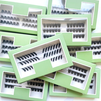 No Glue Needed 3D Effect Diy Segment Lash