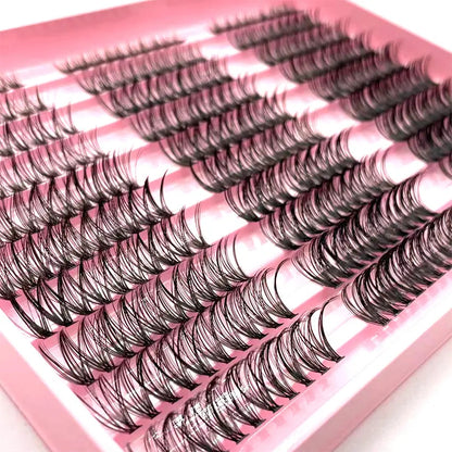 30D 40D 50D 8-16mm DIY Lash Extension Kit 300pcs Lash Clusters Full Eyelash Extension Kit
