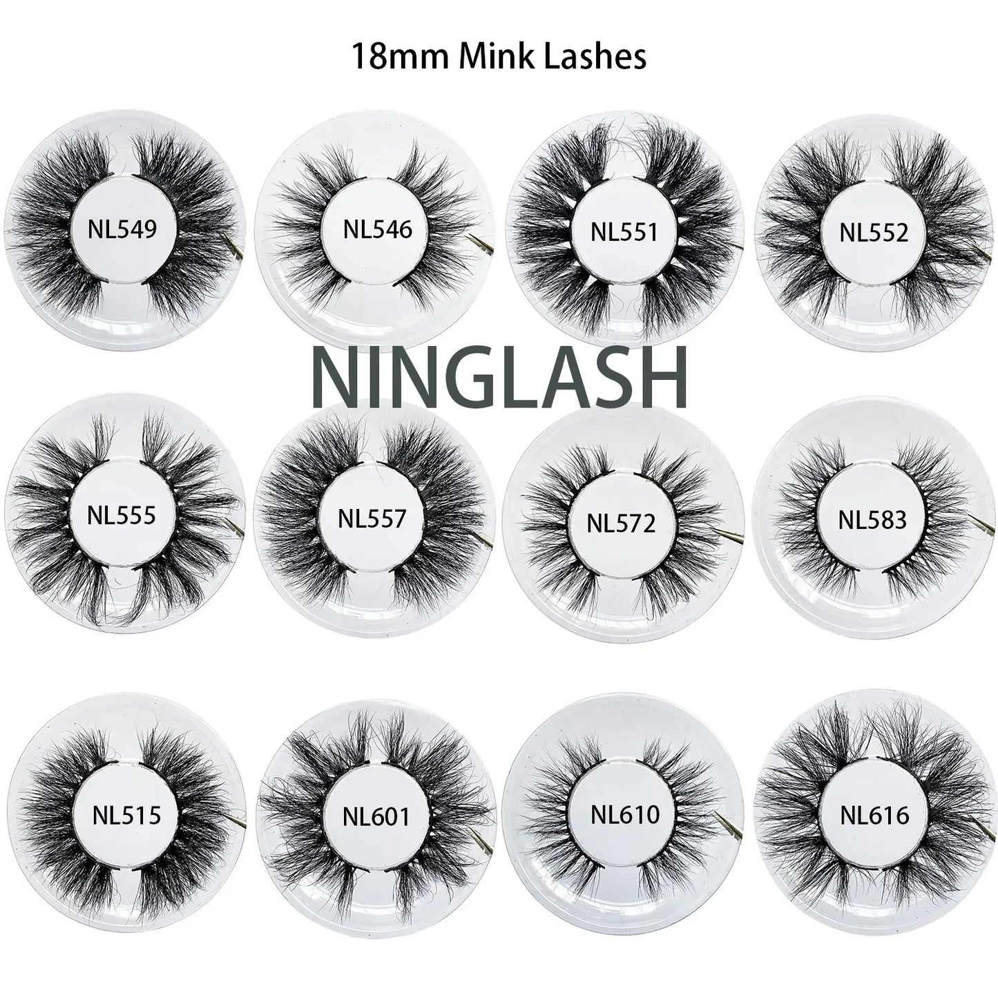 Ninglash Most Popular 15Mm Short Mink Lashes Bulk Real Natural False Lasheswholesale Vendor