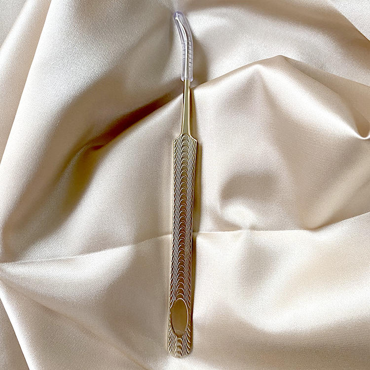 High Density 90 Degree Eyelash Stainless Steel Tweezers Individual Eyelash Extension Volume Tweezer