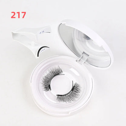 Wispy Vegan Magnetic Lashes with Applicator Reusable Custom logo Magnetic Lashes Kit Private Label