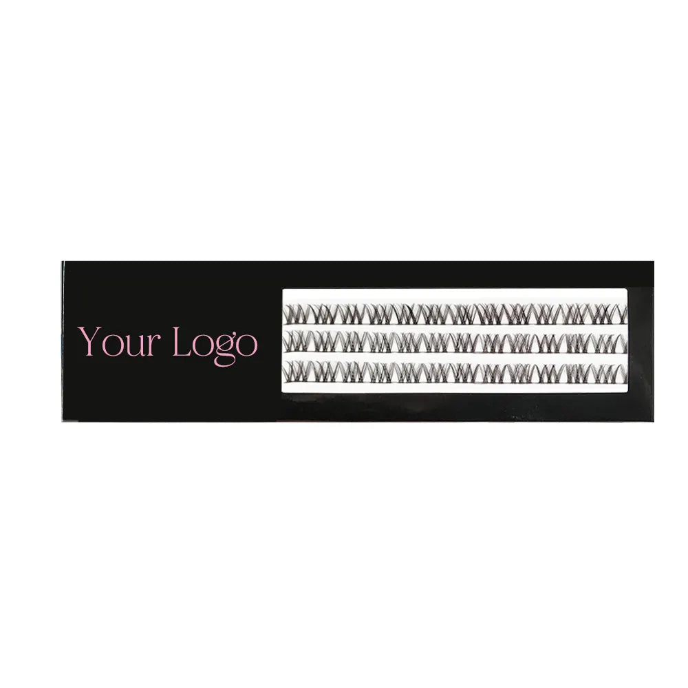 Popular Handmade CC/DD for Segmented Ribbon Strip Lash Extensions Kit with Korea PBT Fiber Natural Long Thick for Home DIY