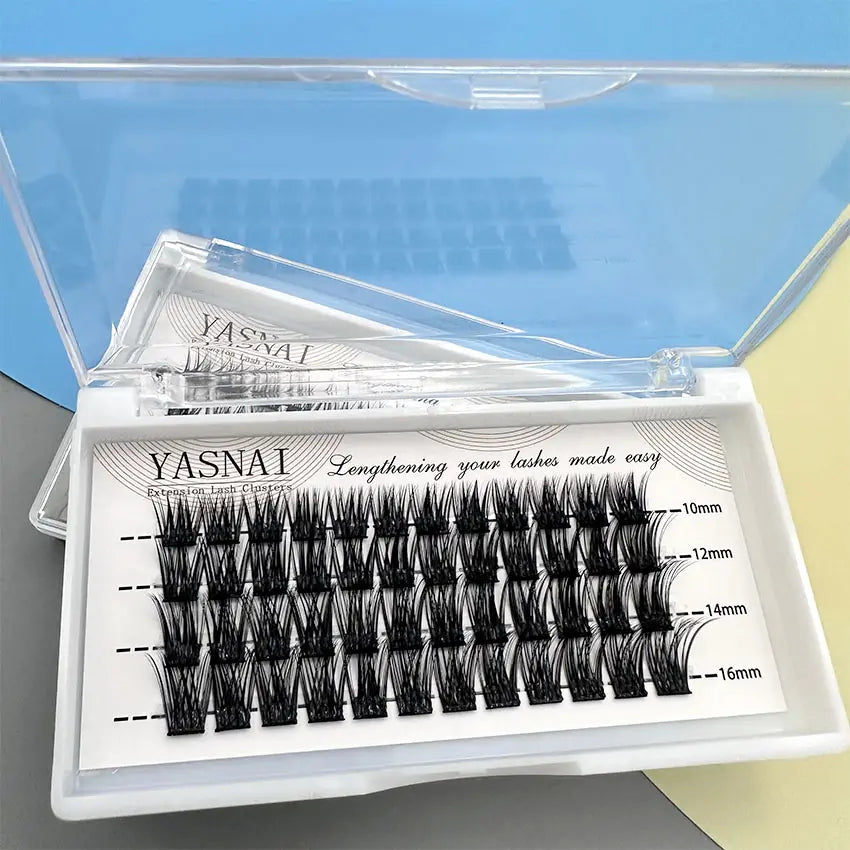 Self Adhesive No Glue Needed Lash Strips Pre-Bond Technology Natural Super Soft 0.07MM Thickness Lasting 7-10 Days
