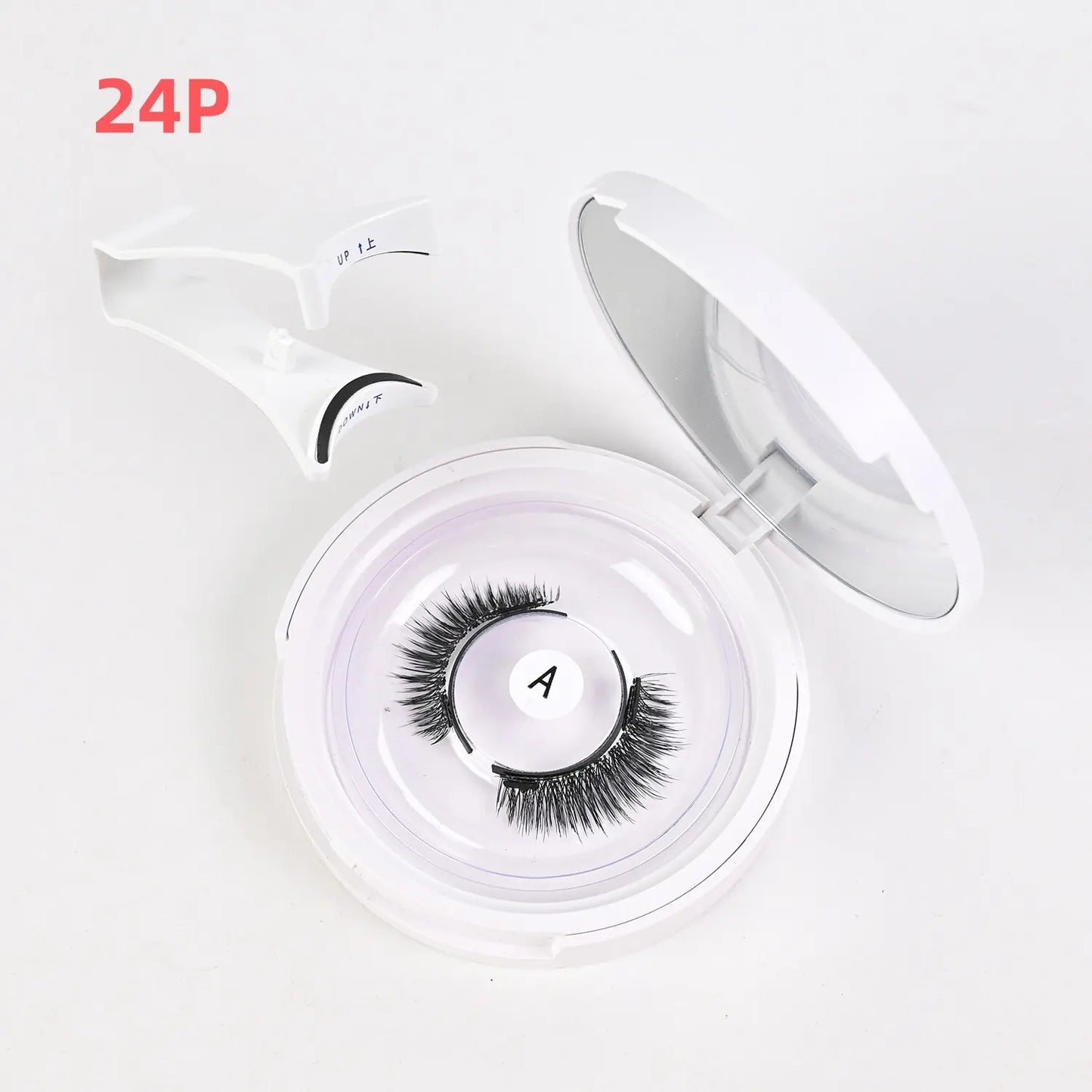 Wispy Vegan Magnetic Lashes with Applicator Reusable Custom logo Magnetic Lashes Kit Private Label