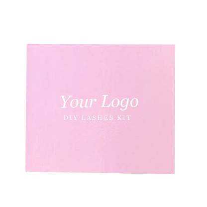 Segment Eyelashes Extensions Kit Have Bond Remover and Sealant Ribbon Lash Glue Easy to Get Eyelashes at Home