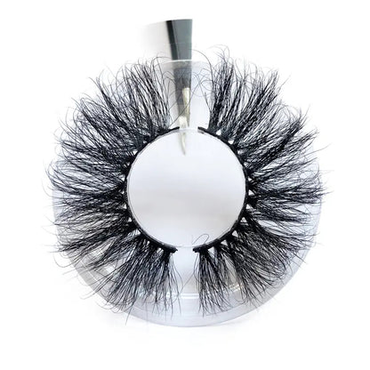 Wholesale 20mm Super Fluffy Eye Lashes 20Mm Mink 3D Lashes Volume 16Mm-20Mm Natural Strip Mink Lashes