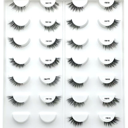 New Hot Selling- Pre Glued Half Lash, 3D Cat Eye