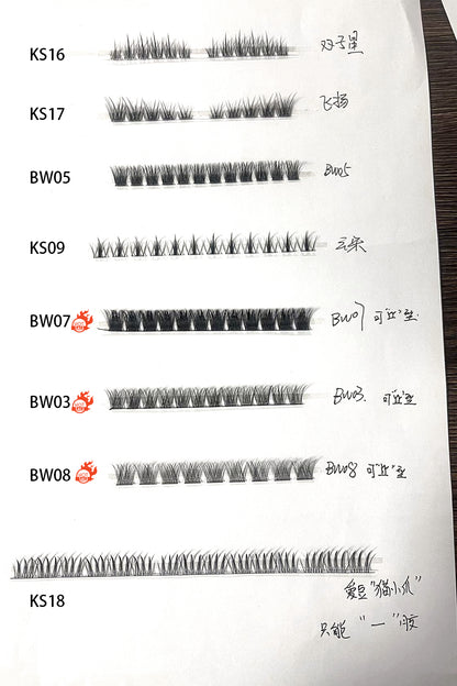 Luxury Cluster Lashes Kit