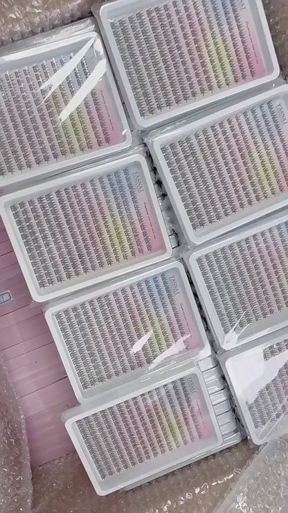 Matte Eye Lash Cluster Kit Bulk