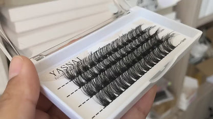 custom lash cluster kit diy Segmented eyelashes