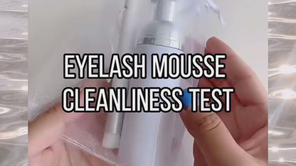 Pink Lash Extensions Cleanser And Brush