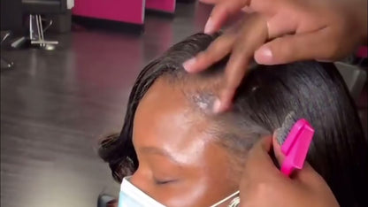 Edge control brush comb