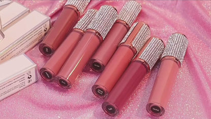 Wholesale Nude Lip Gloss Glitter Bucket