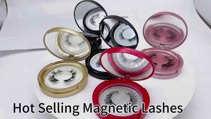 Natural No Glue Needed Reusable Magnetic Eyelashes