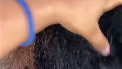 Edge control brush comb