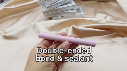 Long Lasting Strong Hold Waterproof 2 in 1 Cluster Eyelash Glue